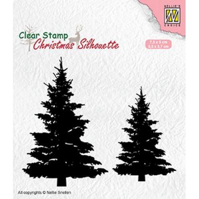 Nellies Choice Clear Stamps - Tannenbäume